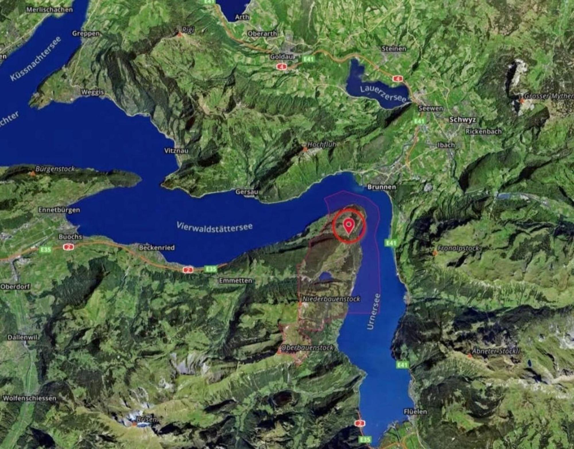 Lakehill72 Seelisberg Eksteriør bilde